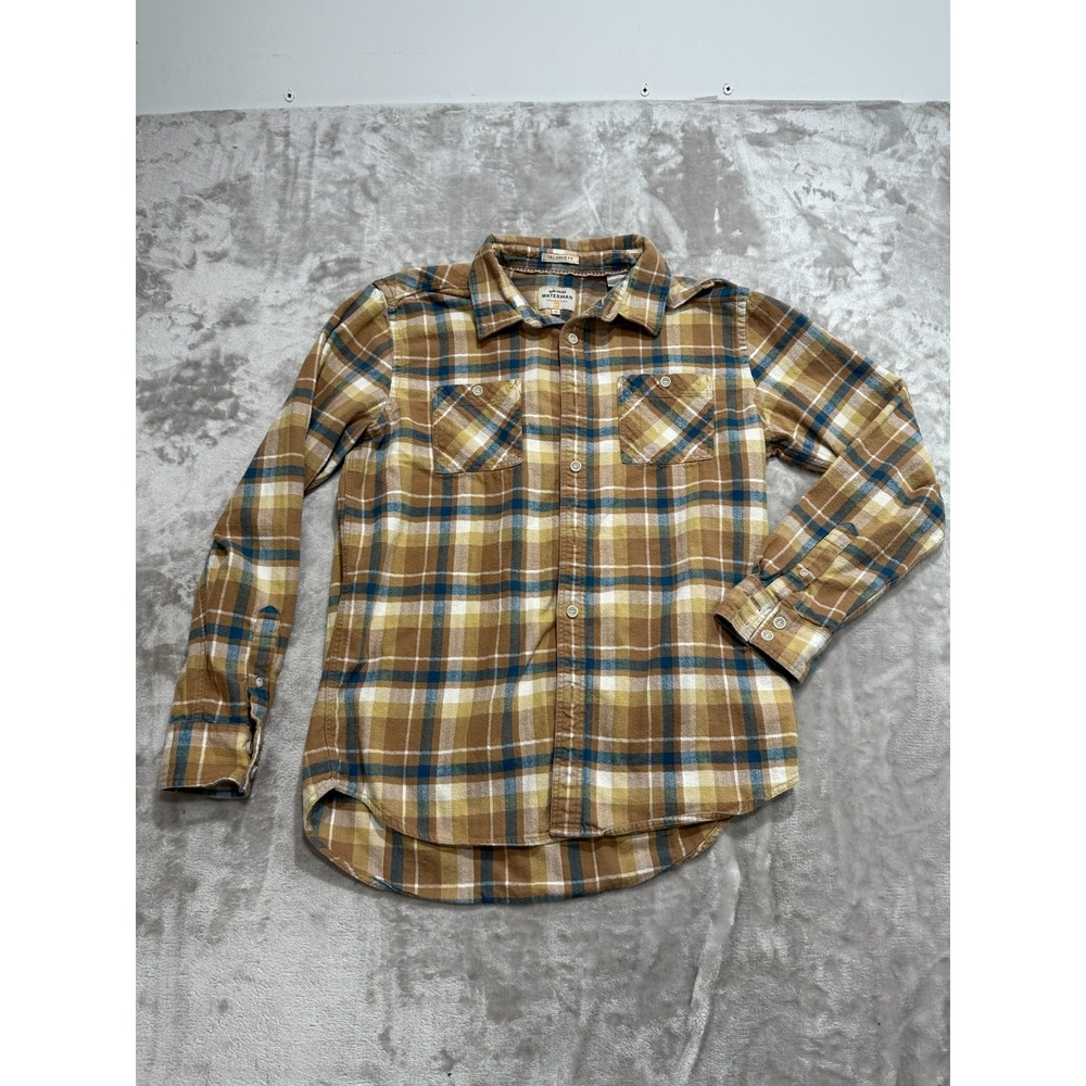 Quiksilver Shirt Mens XXL Multicolor Flannel Plaid Casual Waterman Surf Pockets